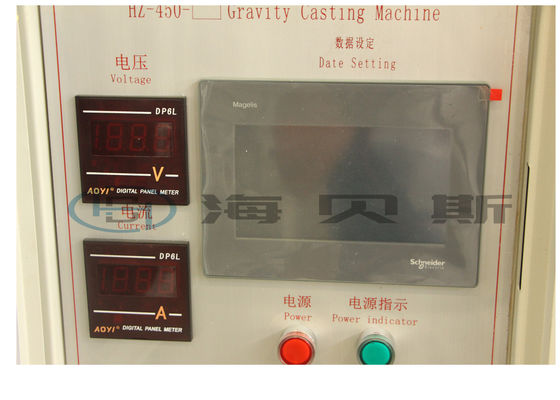 Durable Gravity Die Casting Machine For Brass Water Meter ISO Approved